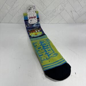 Scooby-Doo Mystery Machine Crew Socks Sizes 10-13 Adult NWT Unisex